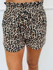 Safari Chic Runway Paperbag Shorts (Reg. and Plus)