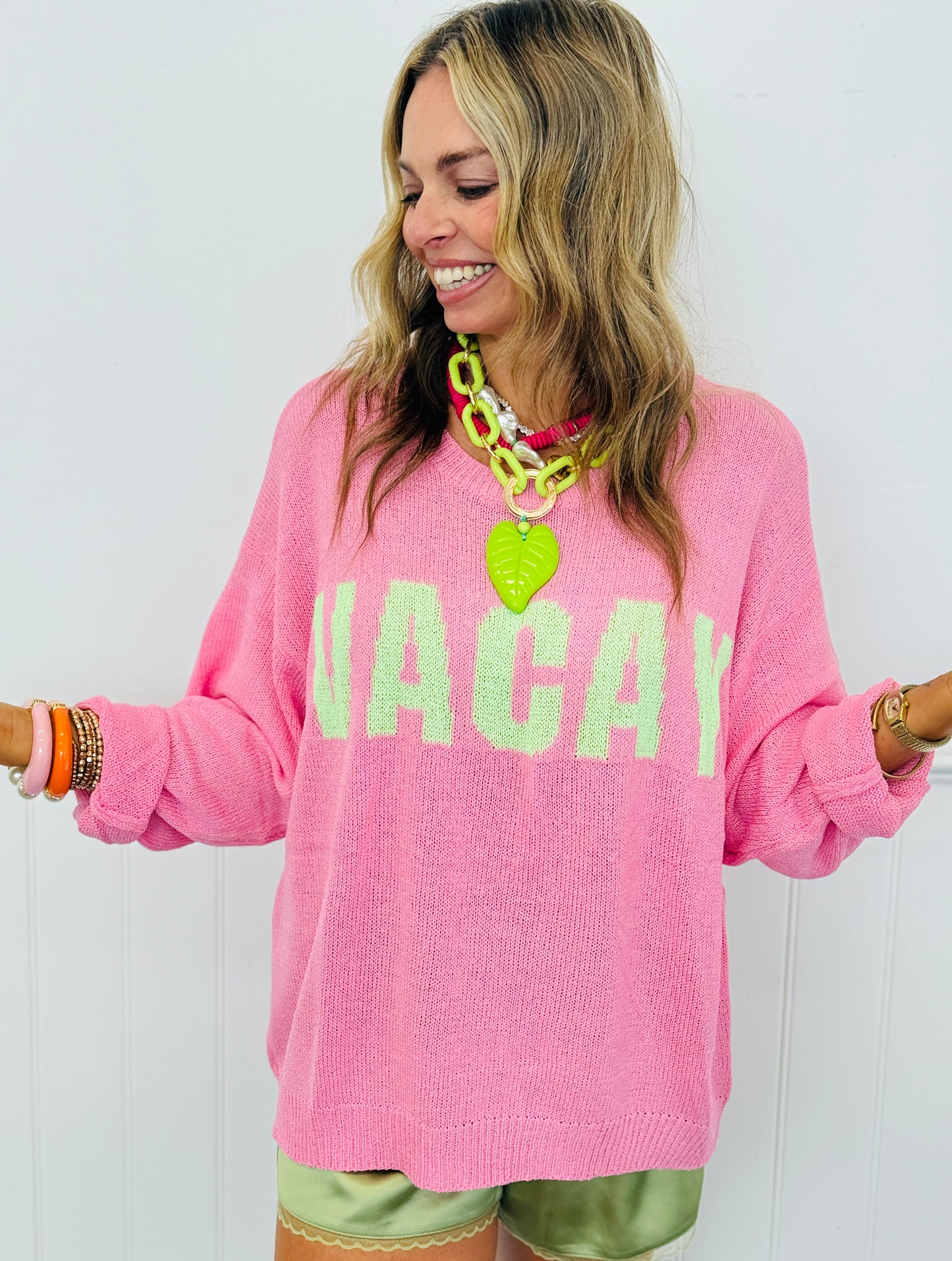 Vacay Lightweight Sweater (Reg. and Plus)