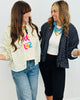 Polka Dot Windbreaker Zip Up Jacket (Reg.) - 2 Colors