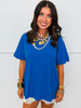 Sun Fade Pima Cotton Drape Tee (Reg.) - 5 Colors