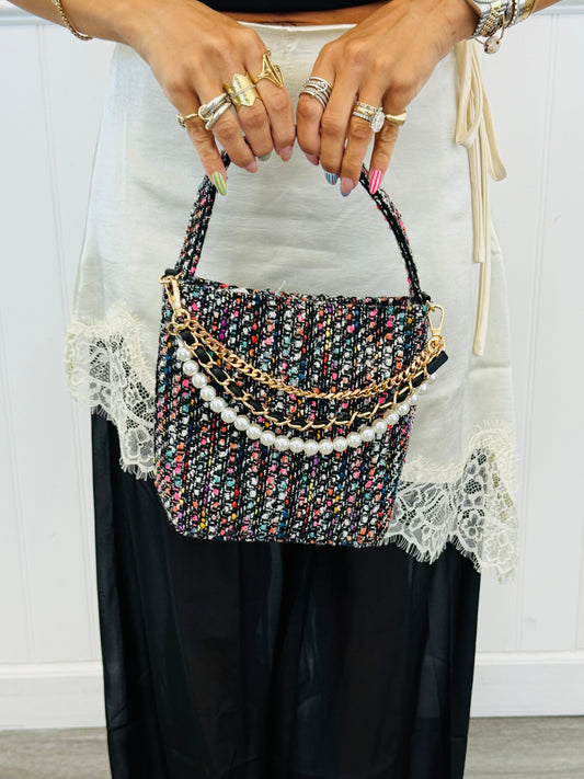 Anya Top Handle Bucket Bag