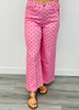 Polka Dot Zip Fly Pants (Reg.) -3 Colors