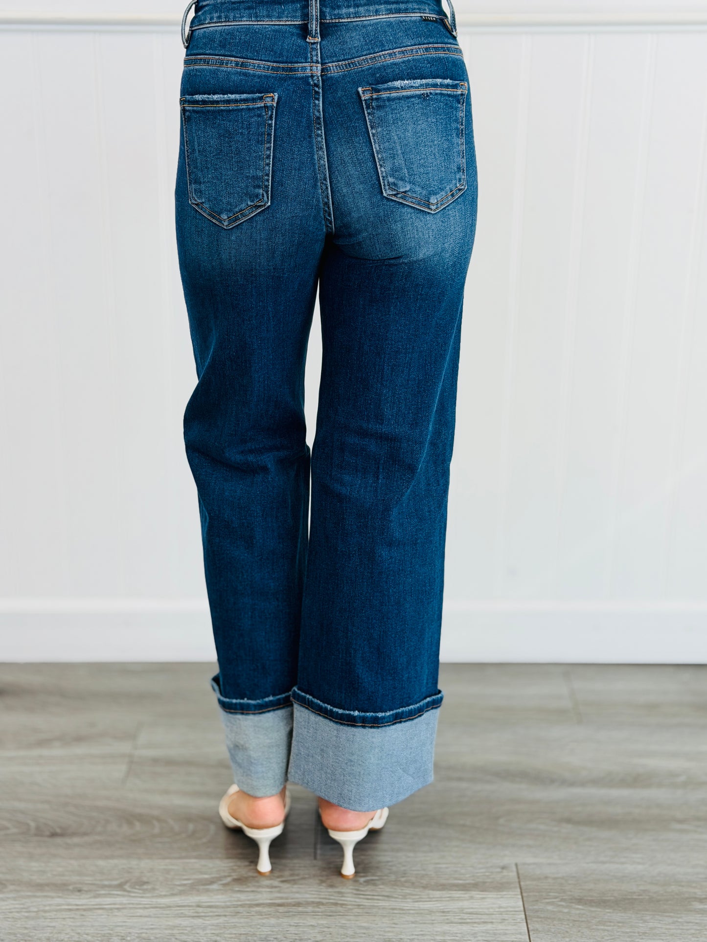 Risen Turn Up The Look Cuffed Jeans (Reg & Plus)