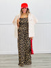 Leopard Open Back Jumpsuit (Reg.)