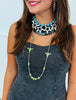 Black Denim Back Zip Midi Dress (Reg & Plus)