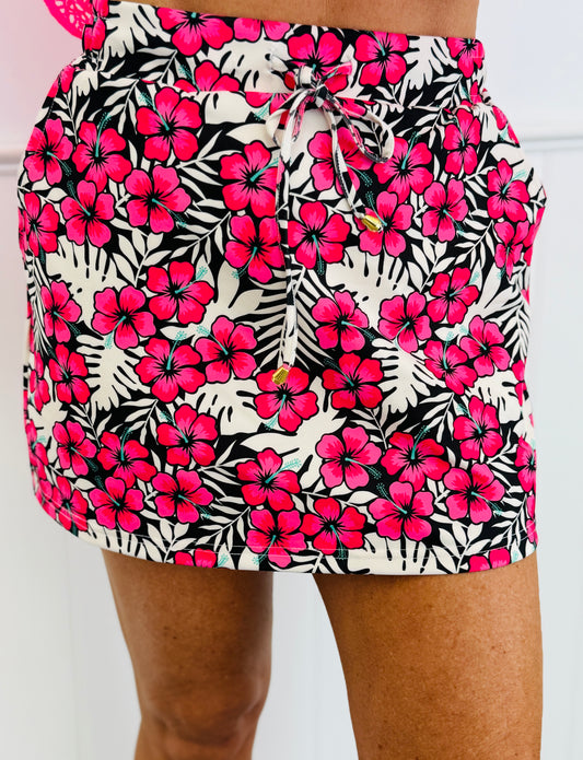 Tropical Flora Skort (Reg. and Plus)