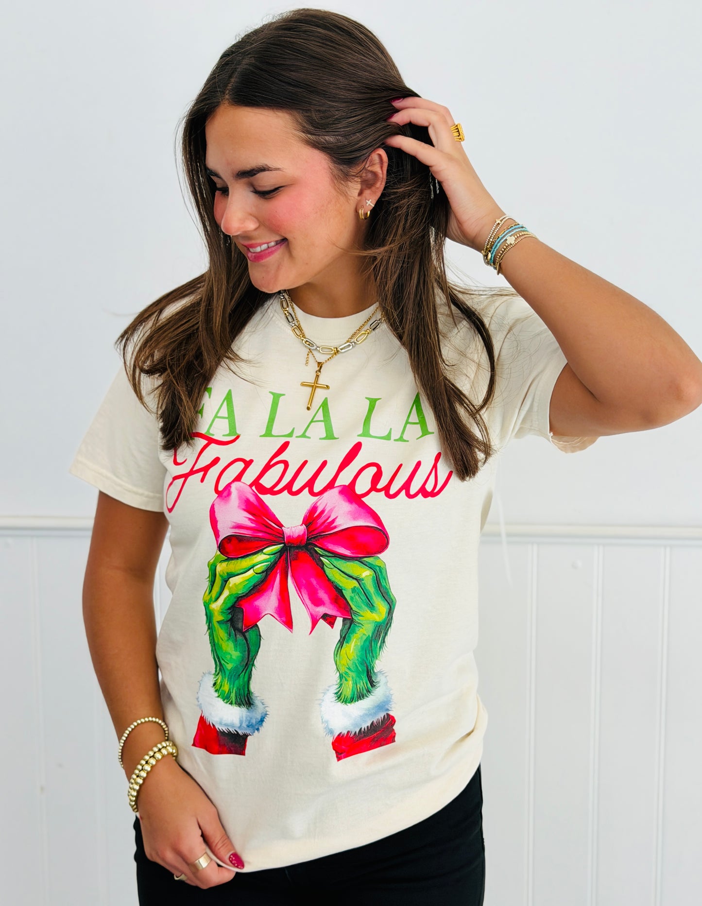 Fa La La Fabulous Graphic Tee (Reg. and Plus)