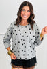 Polka Dot Button Down Cardigan (Reg.) - 3 Colors