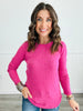 Beyond Basic Ribbed Sweater Top (Reg)-3 Colors