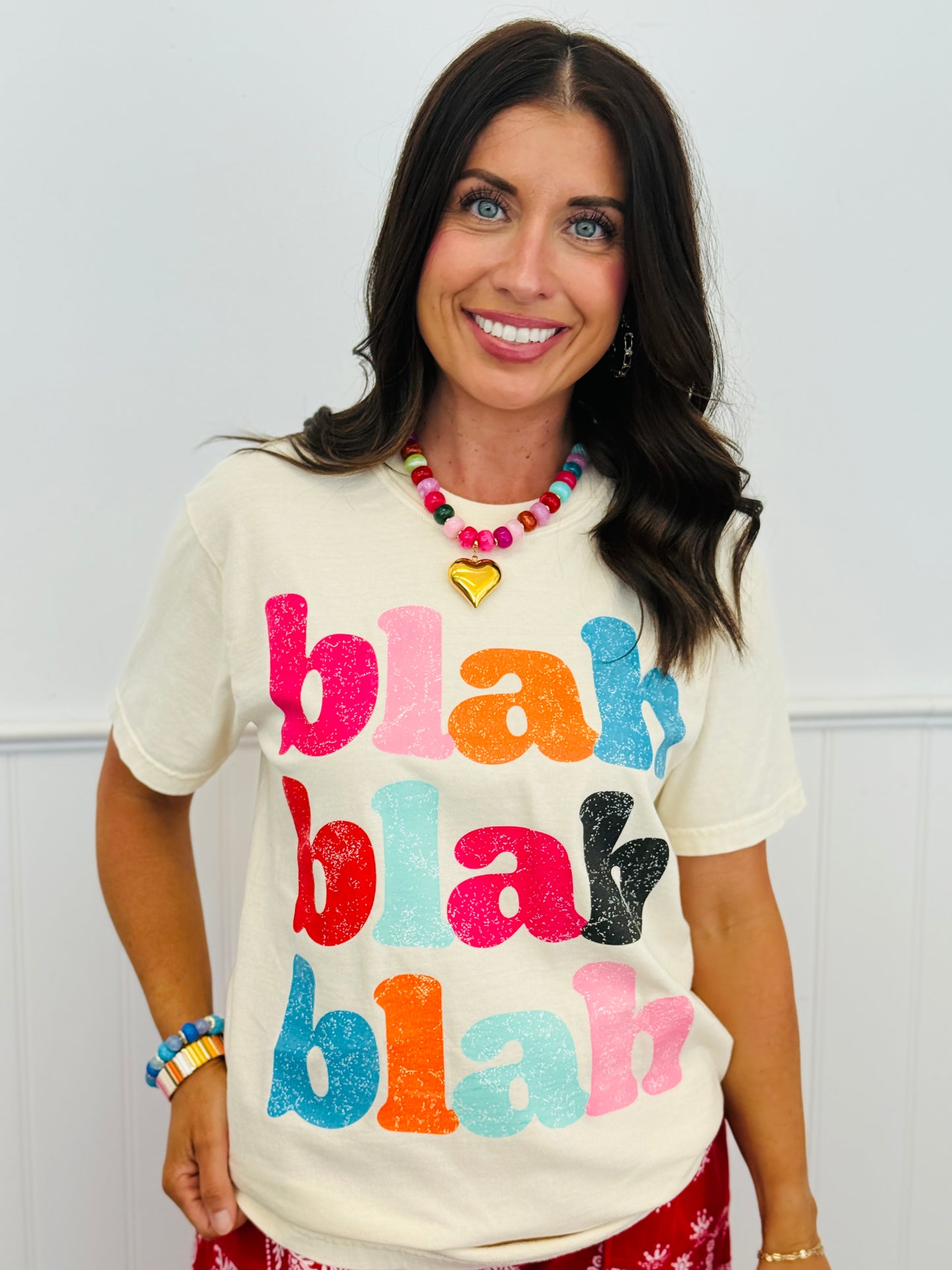 Blah Blah Blah Tee (Reg. and Plus)