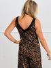 Leopard Strap Shoulder Jumpsuit (Reg.)