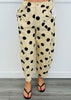 Polka Dot Bow Barrel Pants (Reg & Plus)-2 Colors