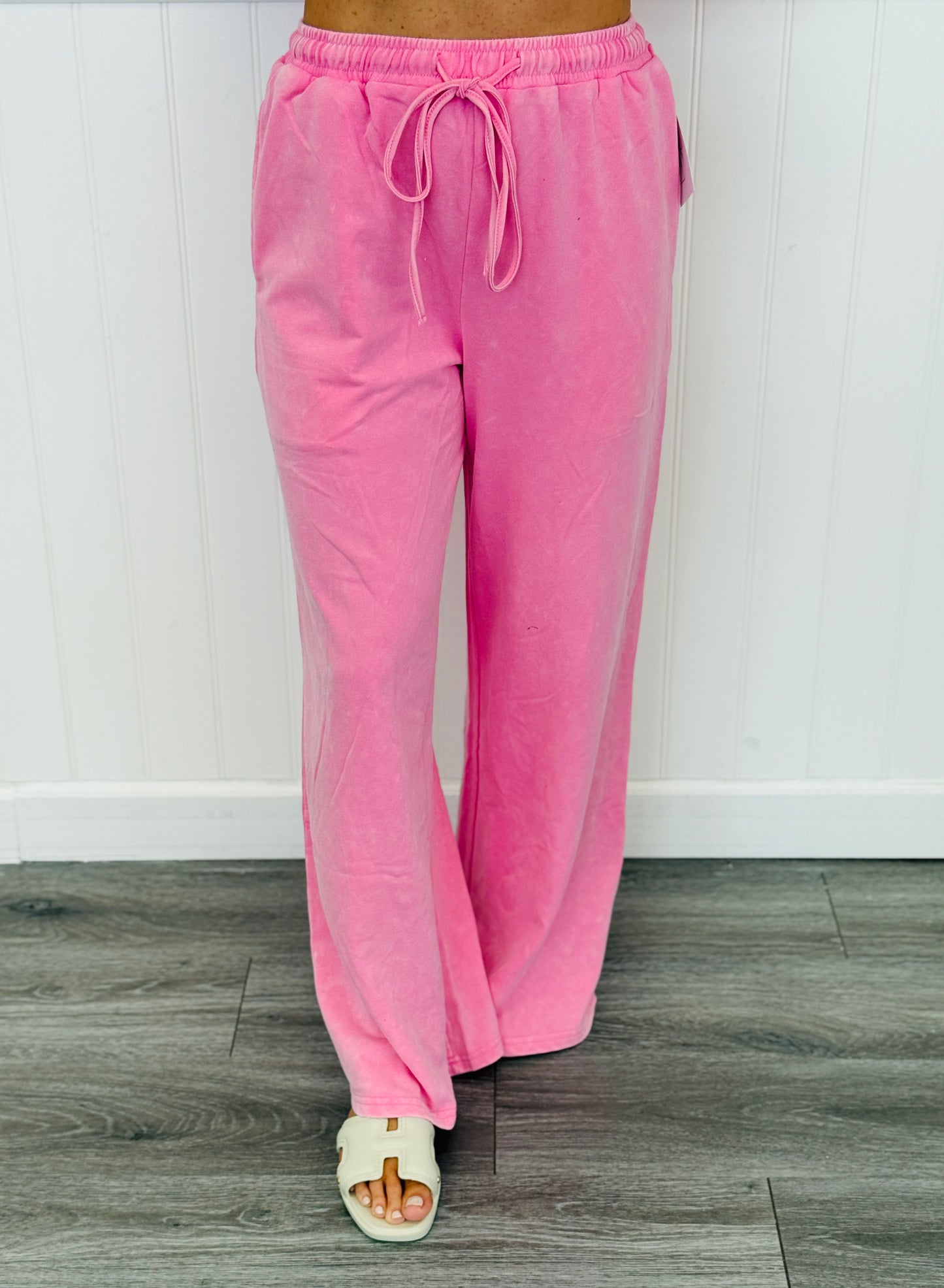 Wide Leg Pull On Pants (Reg.) - 3 Colors