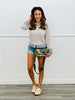 Striped Button Down Cardigan (Reg.) - 3 Colors