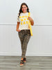Cheetah High Rise Cropped Pull On Pants (Reg. and Plus)
