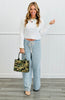 Textured Drop Shoulder Sweater Top (Reg.)-2 Colors