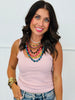 Polka Dot Contemporary Tank Top (One Size)-7 Colors