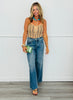 Camel Striped Tube Top (Reg.)