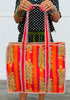 Orange & Pink Oversized Tiger Quilted Bag