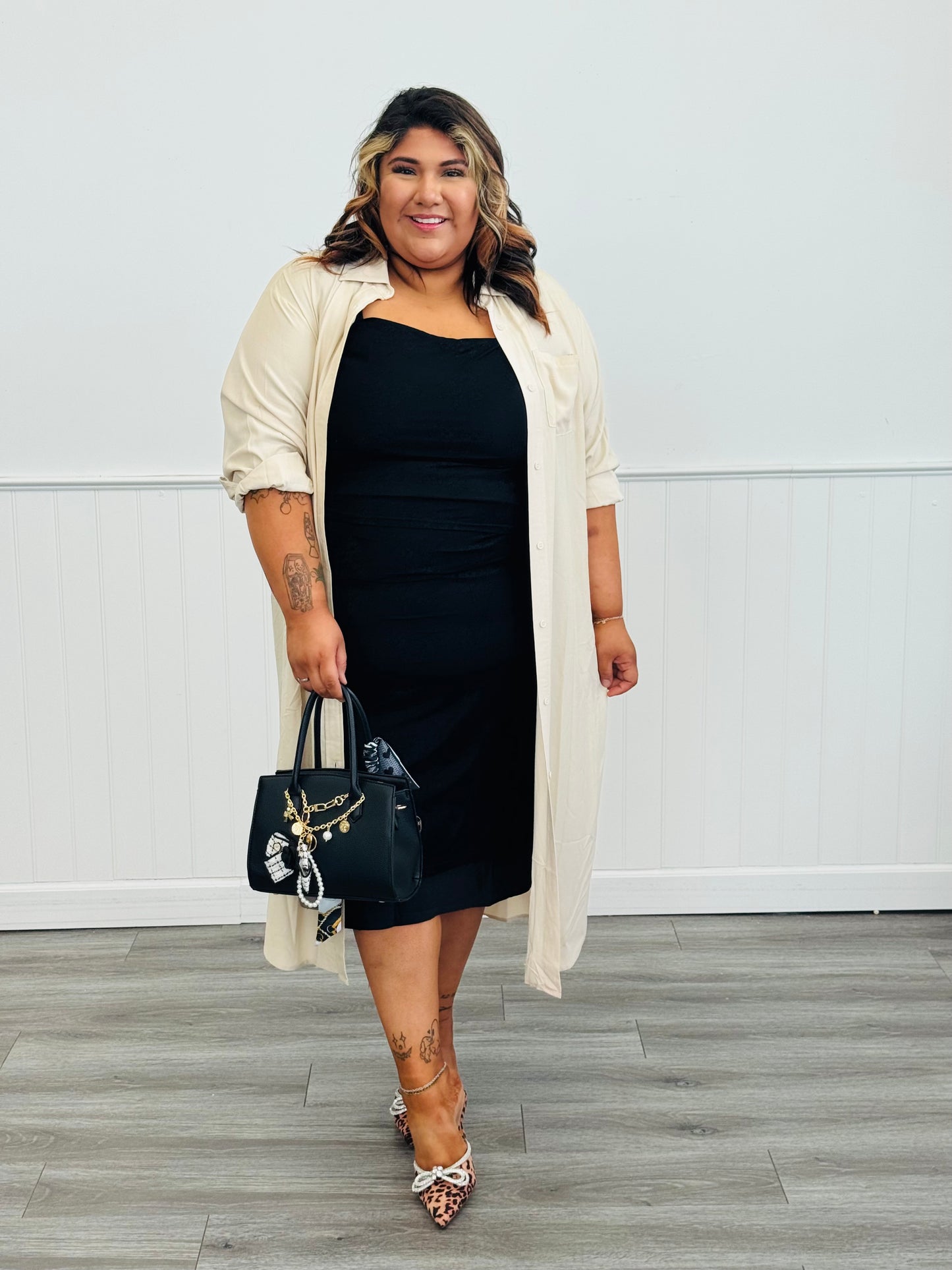 Floral Lace Layered Maxi Skirt (Reg & Plus)