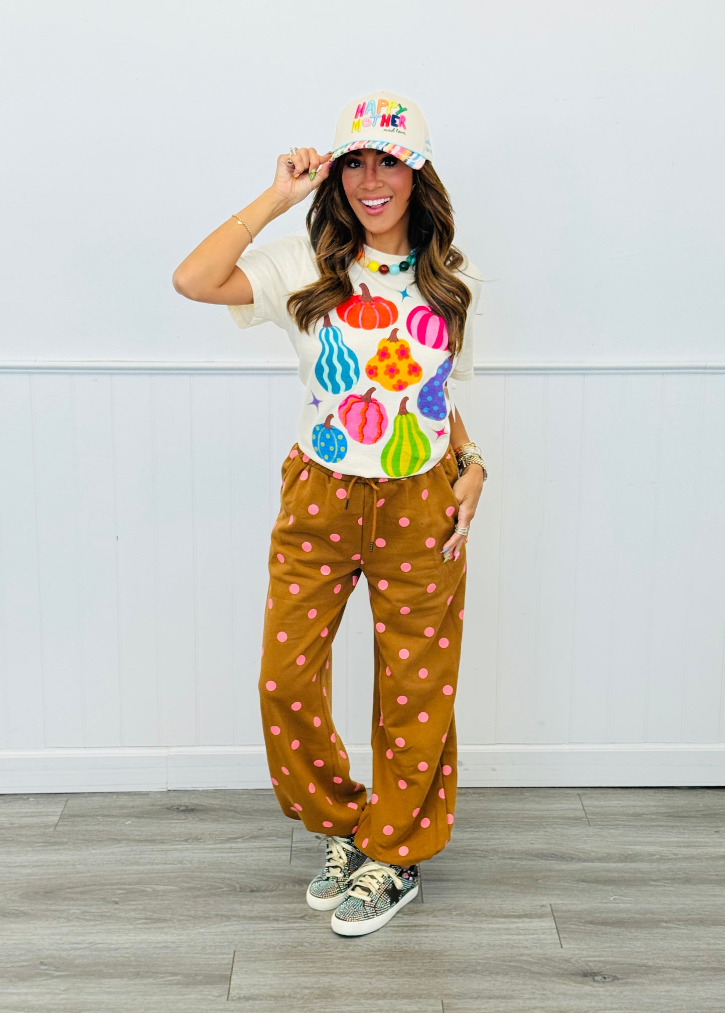 Playful Polka Dot Jogger Pants (Reg.) - 4 Colors