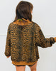 Cheetah Mock Neck Sweatshirt (Reg.)