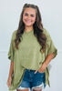 Dear Scarlett Flowy Fit Poncho Top (Reg. and Plus) - 5 Colors