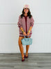 Striped Button Down Sweater Cardigan (Reg.) - 3 Colors