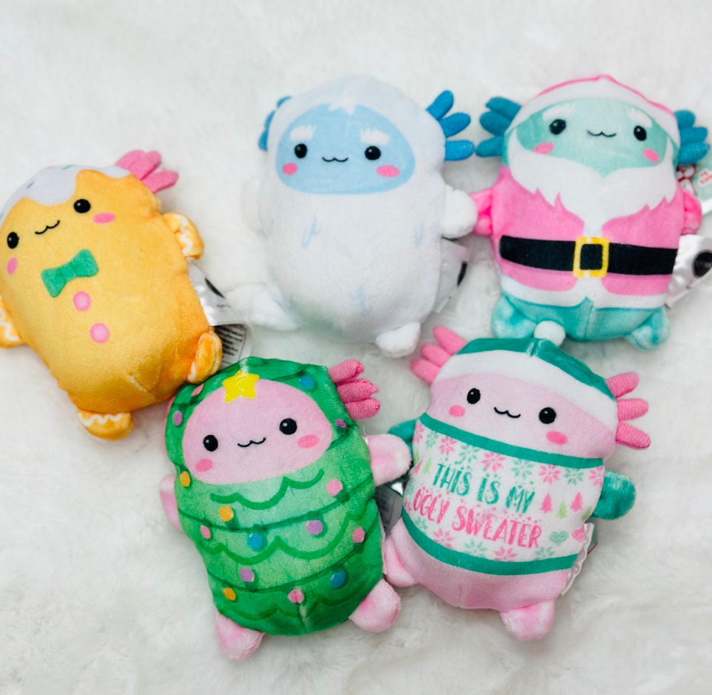 A Very Axolotl Christmas - Bubble Squishy Friends - 5 Styles