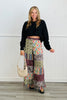 POL Olive Multi Patchwork Pants (Reg.)