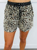 Leopard Print Top & Shorts Set (Reg.)