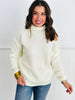 Open Shoulder Turtle Neck Sweater (Reg.) - 2 Colors