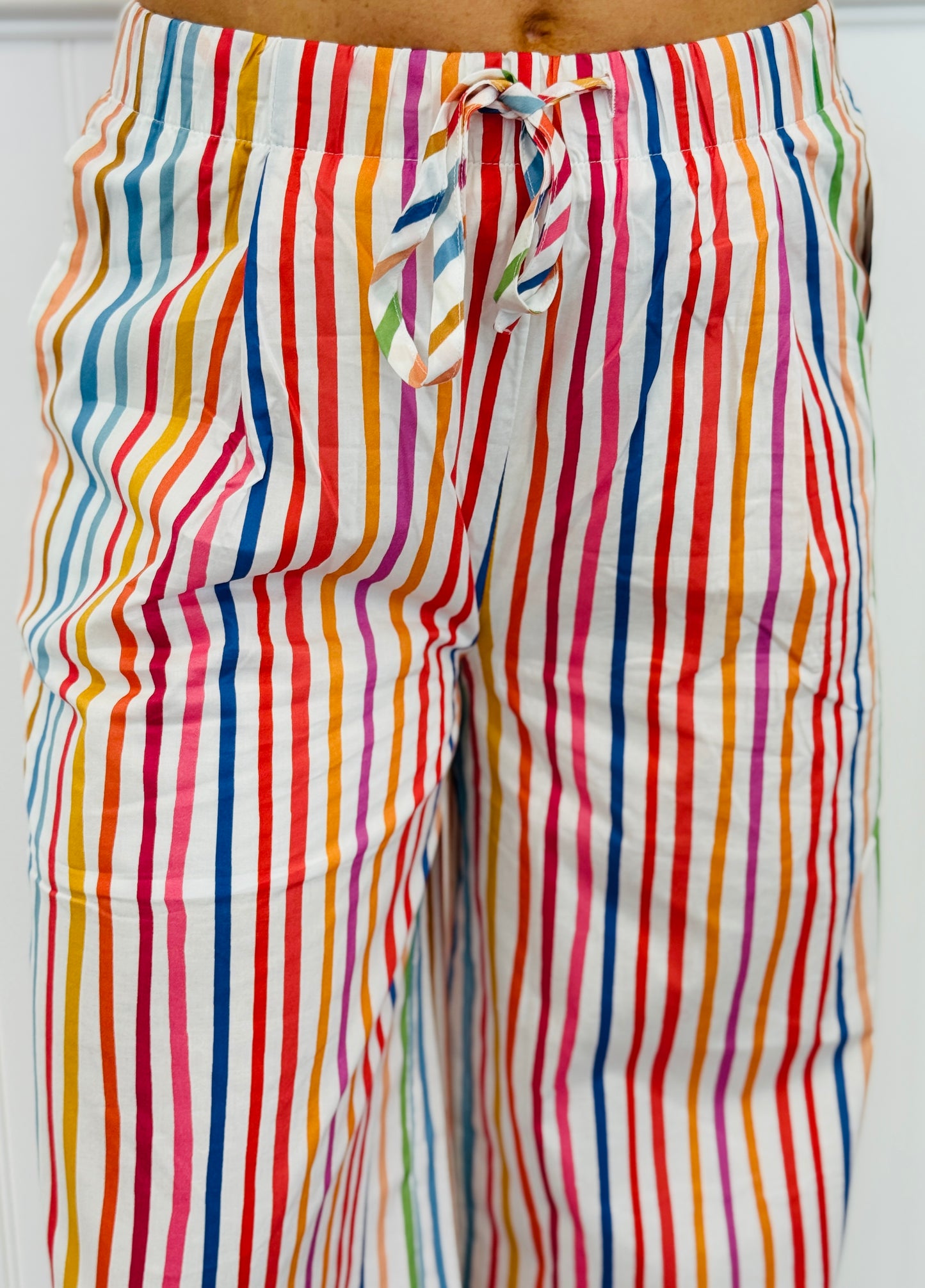 Multi Rainbow Striped Pants (Reg.)