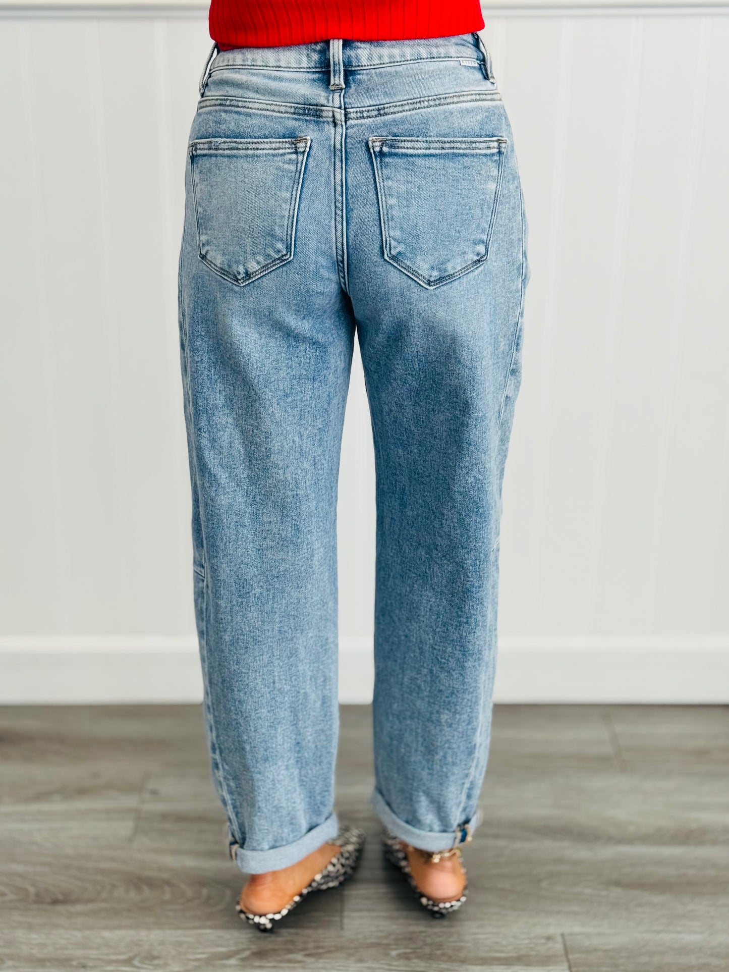 Risen Medium Rock The Night Away Barrel Jeans (Reg & Plus)
