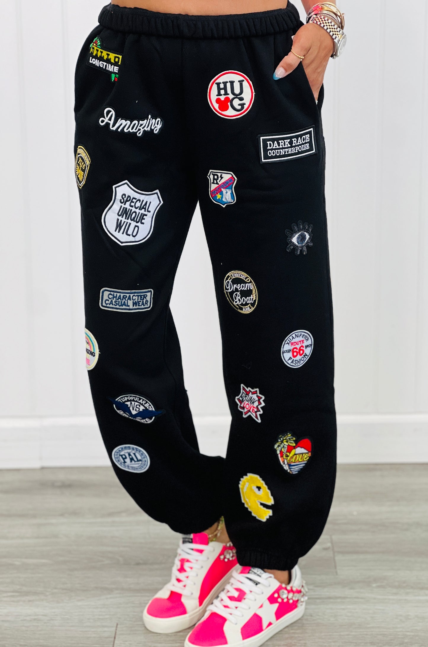 Patches Paradise Joggers (Reg & Plus)-2 Colors