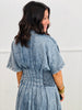 Oli & Hali Denim Smocked Button Down Maxi Dress (Reg.)