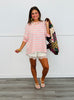 Baby Pink Striped LS Top (Reg.)