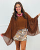 Sheer Poncho & Cami Top Set (Reg.)