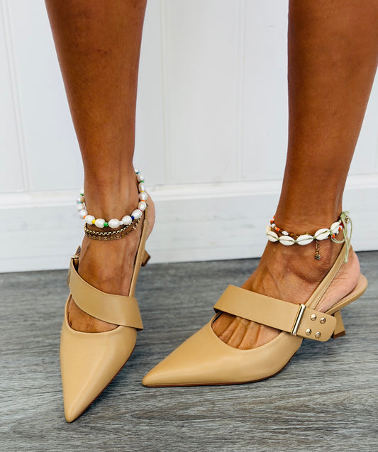Beige Chic Agenda Heels