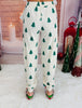 Green Trees Print Pants (Reg. and Plus)