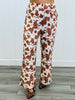 Cozy Cow Print Pants (Reg. and Plus) - 2 Colors