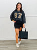 Black Leopard & Lace Number 87 Sweatshirt (Reg.)