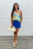 Solid Royal Blue Everyday Skort (Reg & Plus)