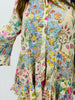 POL Cream Multi Contrast Pattern Mini Dress (Reg.)