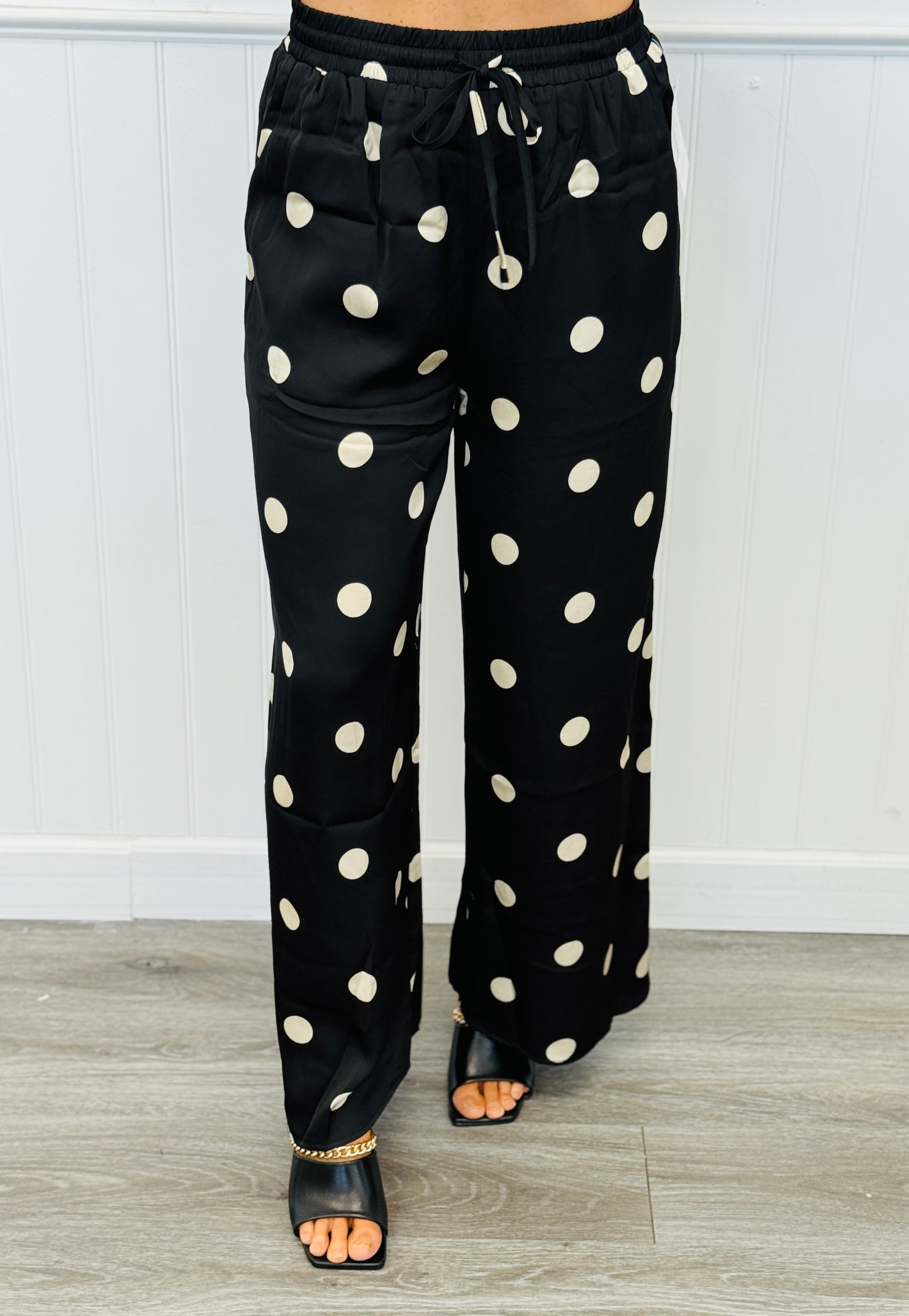 Polka Dot Wide Leg Pants (Reg.) - 4 Colors