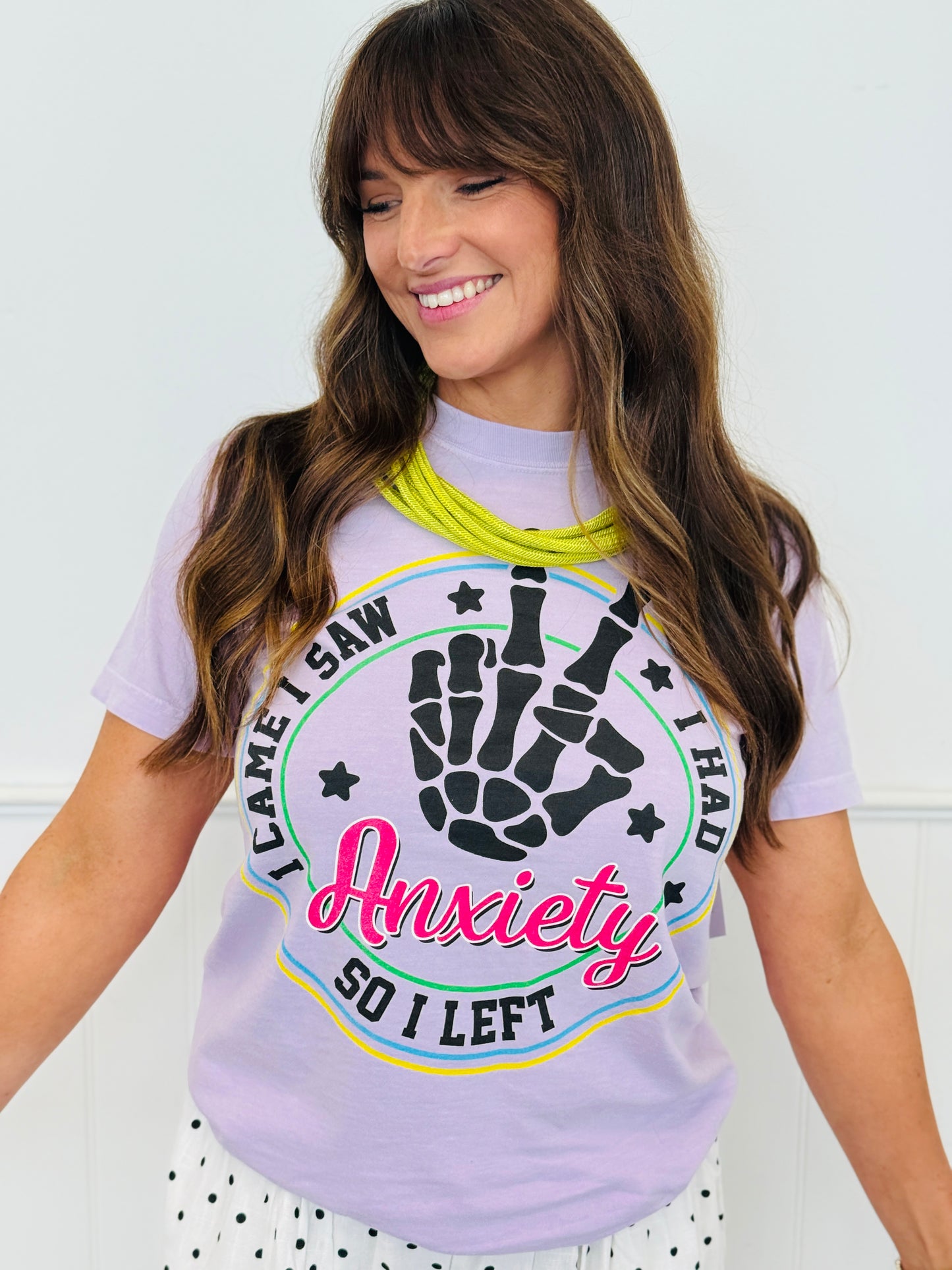 I Came, I Saw, I Had Anxiety Tee (Reg. and Plus)