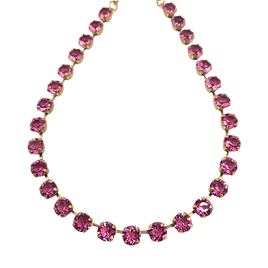 TOVA - The Oakland Necklace - Fairy Dust Unfoiled Rose