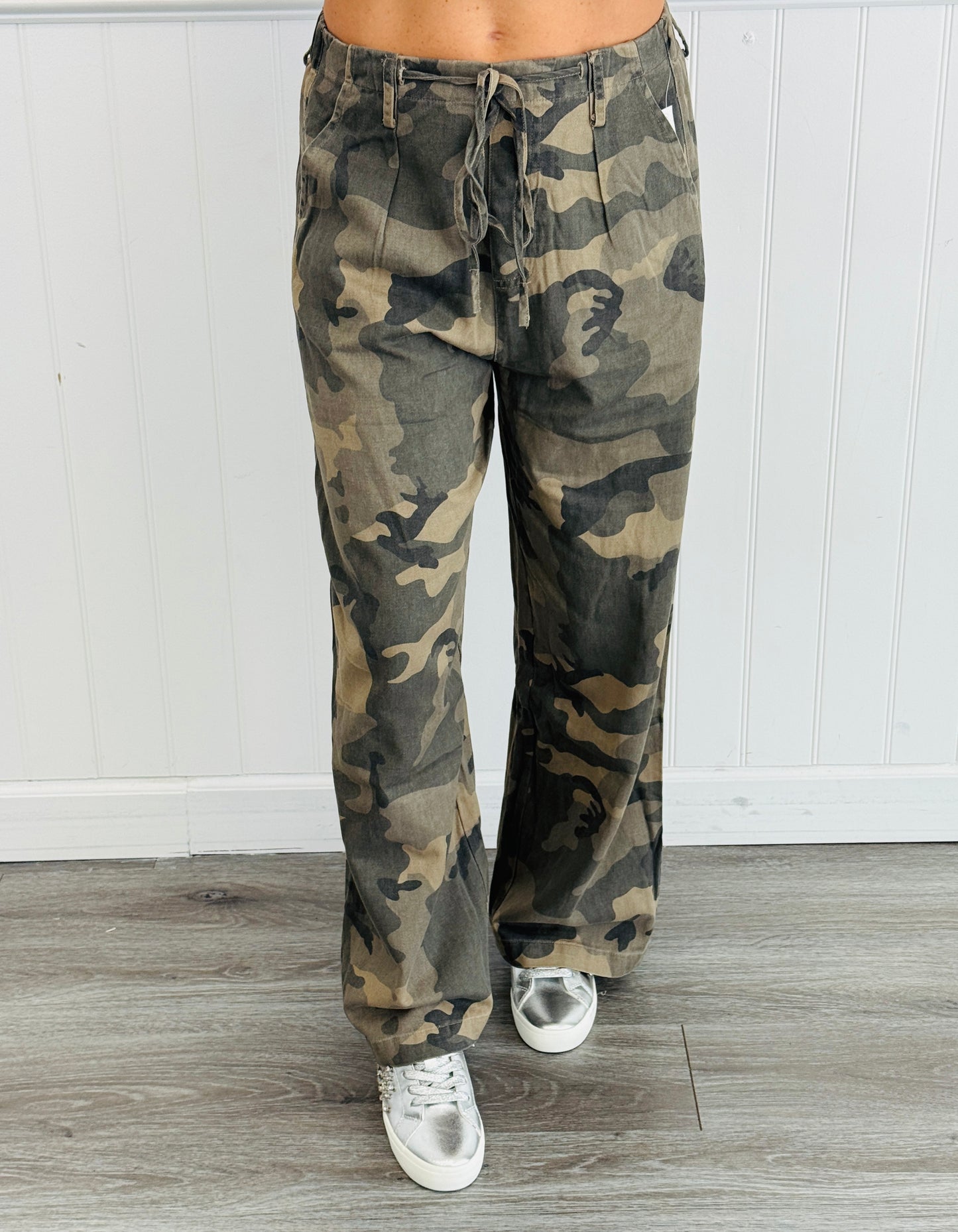 Front Tie Camo Utility Pants (Reg.)