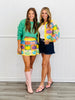 Queen Of Sparkles Pastel Colorblock Pumpkin Skirt (Reg. and Plus)