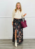 Autumn Bliss Button Loop Maxi Skirt (Reg.)-2 Colors